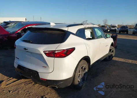 2021 Chevrolet Blazer Fwd Rs из США, поврежденный, VIN 3GNKBERS3MS503113